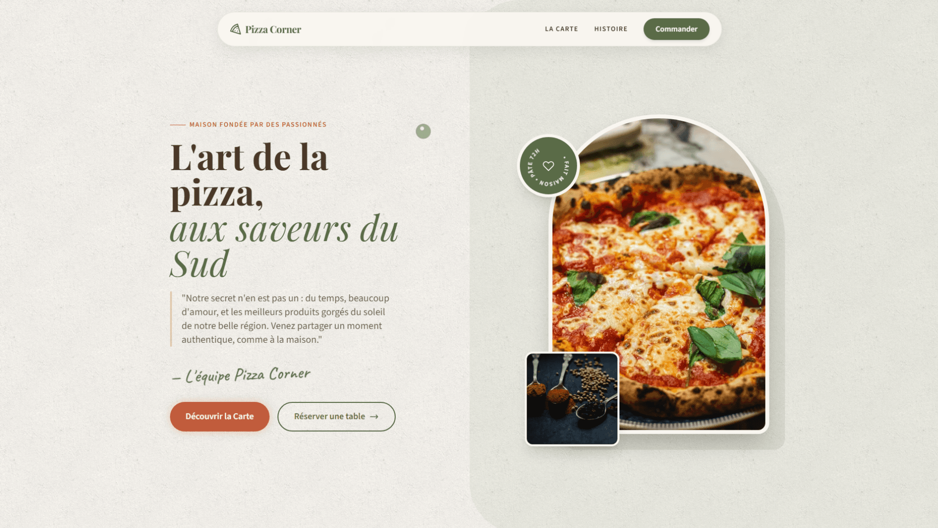 Desktop view of Table & Terroir